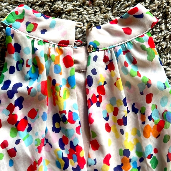 Julia Jordan Print Belted Tiered Maxi Dress Size 8‎ - Picture 13 of 16